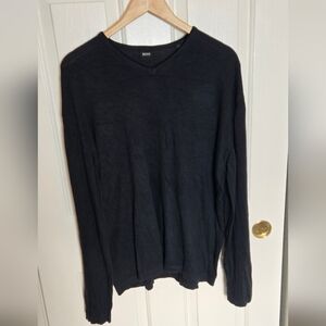 Boss Men's Black Sweater